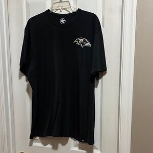 Buy 1 Get 3 Free! 47 Men's Black Graphic Tee